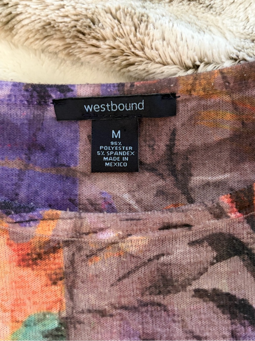 Westbound Sheer Floral Rhinestone Mesh Top ✨ - Picture 4 of 10